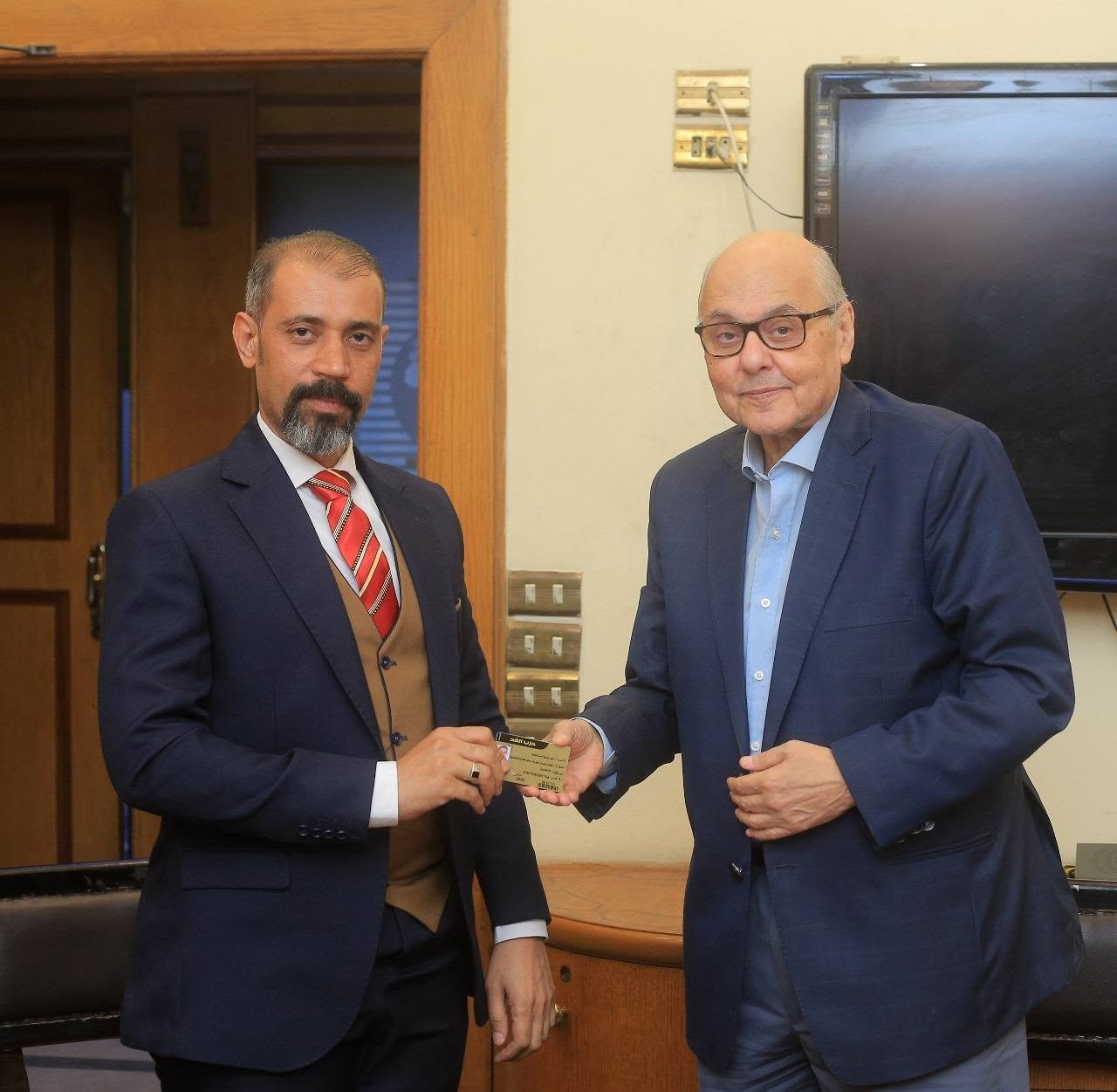المهندس موسى مصطفى موسى رئيس حزب الغد - تكليف الدكتور أحمد شحاتة بمنصب الأمين العام لحزب الغد بـ محافظة الإسكندرية
