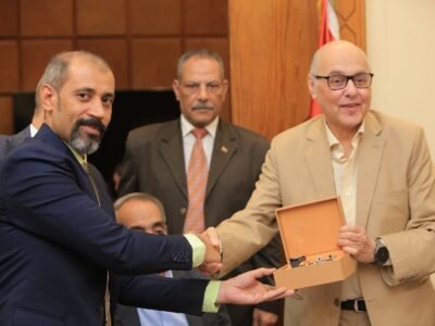 رئيس حزب الغد يكرم اعضاء أمانة الاسكندريه وتكليف الدكتور ” احمد شحاته ” امينا عاما لحزب الغد بمحافظة الاسكندريه